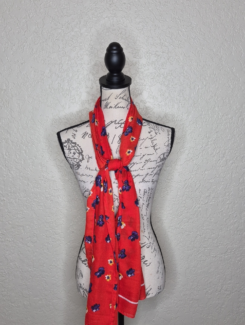 Multicolored‎ Floral Scarf